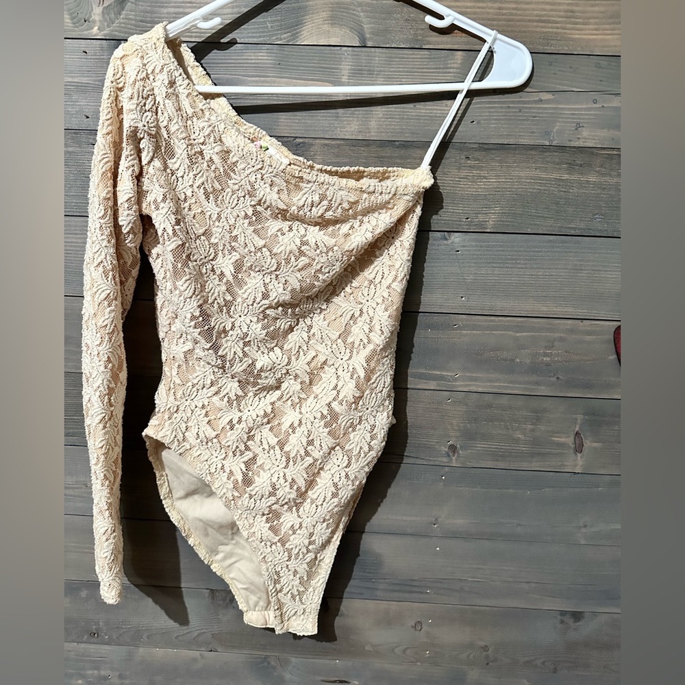 One (Right) shoulder sleeved body suit